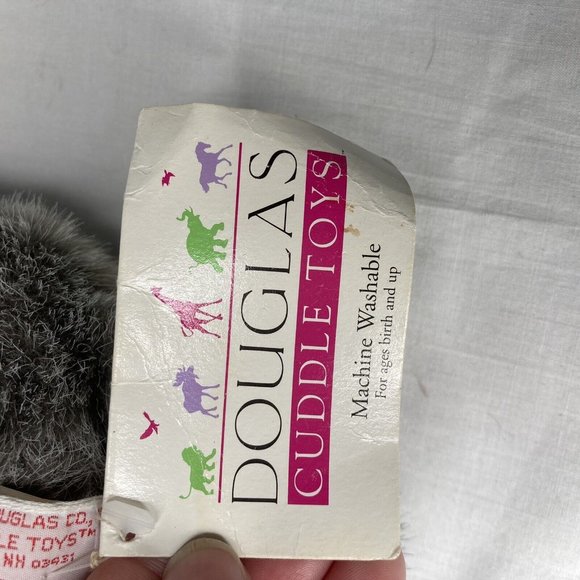 Vintage Douglas Cuddle Toys Donkey Burro Stuffed Animal Gray Toy 11" - Picture 6 of 8